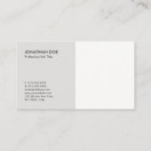 独自のプロフェッショナルを作成する 名刺 (正面)