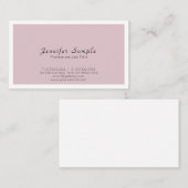 独自のプロフェッショナルクリーモダンンデザイン 名刺 (正面/裏面)