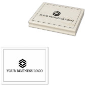 独自のプロフェッショナルビジネスロゴの作成（大） ラバースタンプ (押印)