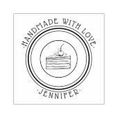 独自のプロフェッショナル手作りロゴをカスタム作成 ラバースタンプ (インプリント)