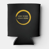 独自のプロモーション独自のロゴプロフェッショナルの作成 缶クーラー (正面)