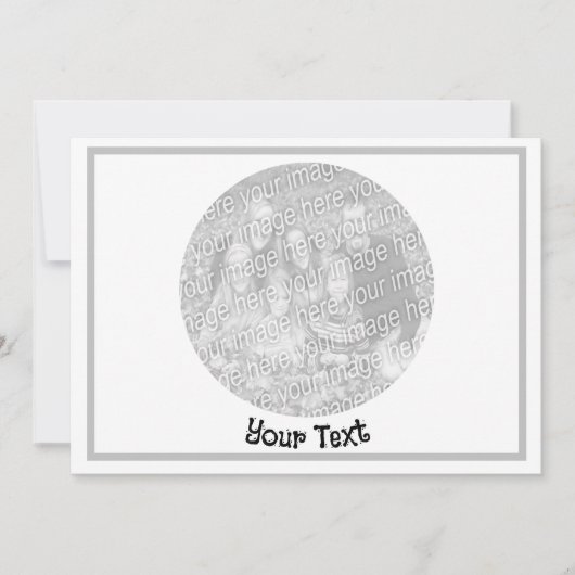 独自のベビーシャワー招待状の作成 招待状 (正面)