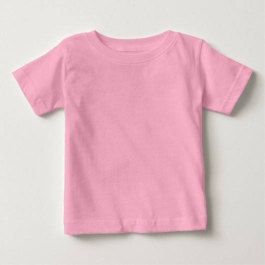 独自のベビーチュボディスーツを作成 ベビーTシャツ (正面)