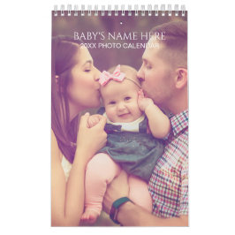 独自のベビー写真の作成2025カレンダー カレンダー