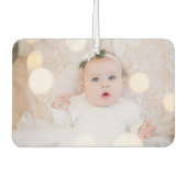 独自のベビー写真の自動の追加 カーエアーフレッシュナー (正面)