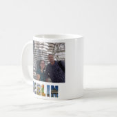 独自のベルリンを作成ドイツ休暇の写真 コーヒーマグカップ (正面左)
