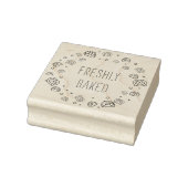 独自のベーカリースモールビジネスゴムスタンプの作成 ラバースタンプ (スタンプ)