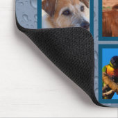 独自のペットのマウスを作成する – 青 マウスパッド (コーナー)