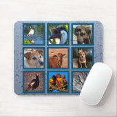 独自のペットのマウスを作成する – 青 マウスパッド (マウス)