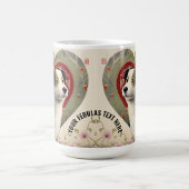 独自のペットパーソナライズされたフォトカスタム文字の作成 モーフィングマグカップ (中央)