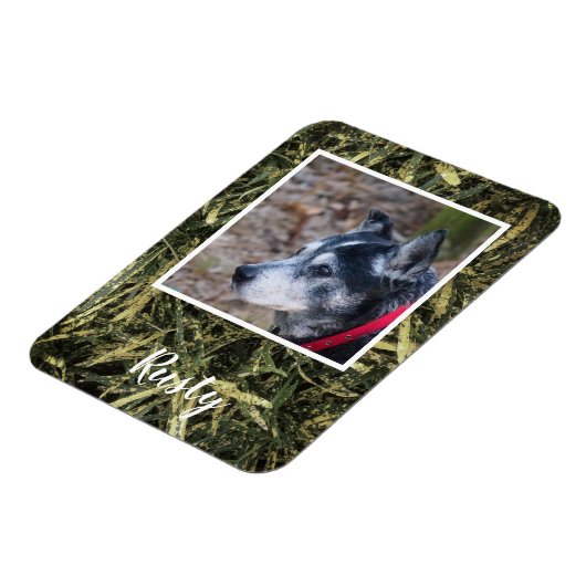 独自のペットフォト磁石を作成する マグネット (左側)