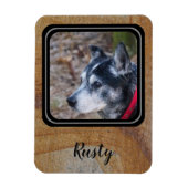 独自のペットフォト磁石を作成する マグネット (縦)