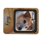 独自のペットフォト磁石を作成する マグネット (横)