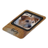 独自のペットフォト磁石を作成する マグネット (左側)