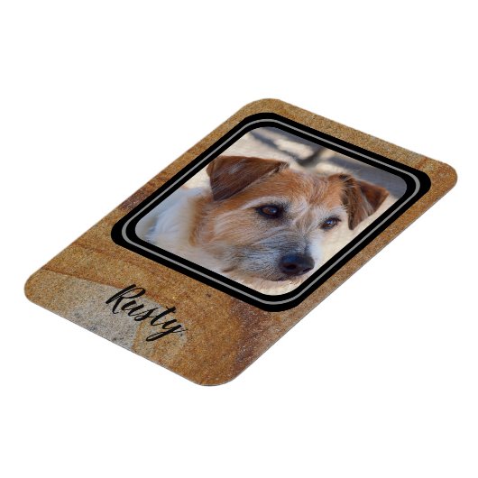 独自のペットフォト磁石を作成する マグネット (左側)