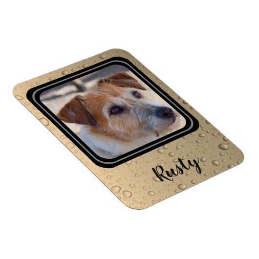 独自のペットフォト磁石を作成する マグネット (右側)