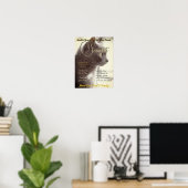 独自のペットマガジンのスタイルカバーを作成 ポスター (ホームオフィス)