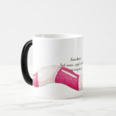 独自のペパーミントウォームクリスマスを作成 モーフィングマグカップ (正面左)