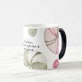 独自のペパーミントキャンディクリスマスを作成 モーフィングマグカップ (正面右)