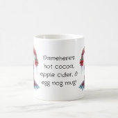 独自のペパーミントメリークリスマス格言の作成 モーフィングマグカップ (中央)