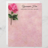 独自のホットピンクバラの作成 (正面/裏面)