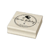 独自のホームベーカリーの作成 ラバースタンプ (スタンプ)