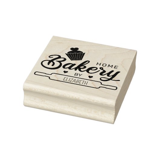 独自のホームベーカリーの作成 ラバースタンプ (スタンプ)