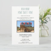 独自のホーム引っ越し祝いパーティーパーティー 招待状 (スタンド正面)
