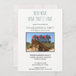 独自のホーム引っ越し祝いパーティーパーティー 招待状