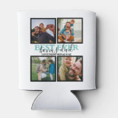 独自のボーナスモダンパパの作成4 Photo Collag 缶クーラー (裏面)