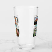 独自のボーナスモダンパパの作成4 Photo Collage タンブラーグラス (左)