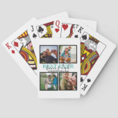 独自のボーナスモダンパパの作成4 Photo Collage トランプ (裏面)