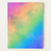 独自のボーホマジカルムーンシルエットを作成 プランナー手帳 (裏面)