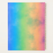 独自のボーホムーンエレガントシルエットを作成 プランナー手帳 (裏面)