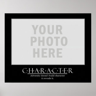 独自のポスターのやる気を起こさせる作成 – キャラクター ポスター