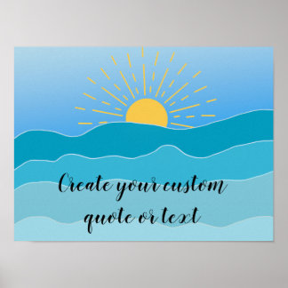 独自のポスターを作成する ポスター