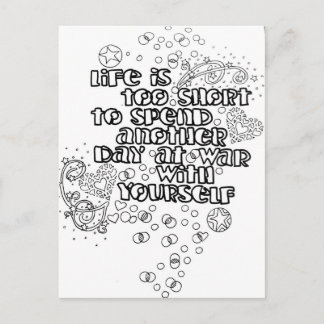 独自のポストカードに色を付ける ポストカード