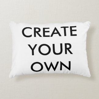 独自のポリエステルアクセント枕を作成12" x 16" アクセントクッション