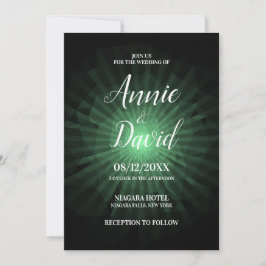 独自のポリゴン日が差すこと結婚の 招待状