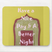 独自のマウスパッド水平テンプレートの作成 マウスパッド (正面)