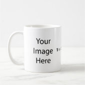 独自のマグのクラシック作成 コーヒーマグカップ (左)