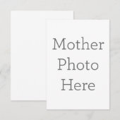 8.9cm x 12.7cmフラットサンキューカード (正面/裏面)