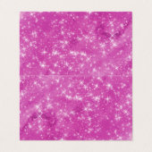 独自のマゼンタ色空白のグリッターの作成 名刺 (外部フラット)
