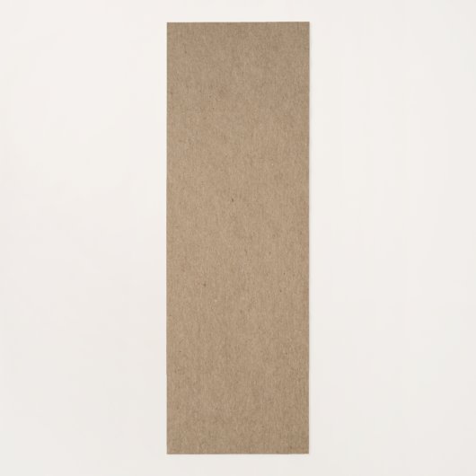 独自のミニマリストを作成するカスタム引用文白 ヨガマット (裏面)