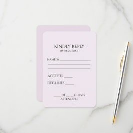 独自のミニマルカスタムリストの作成 出欠カード