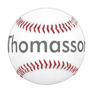 独自のミニマルパーソナライズされた主義モノグラムの作成 野球ボール