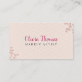 独自のメイクカスタムアップアーティストを作成 名刺 (正面)