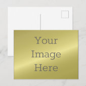 独自のメタリックフェイクアンティーク真鍮を作成 ポストカード (正面/裏面)