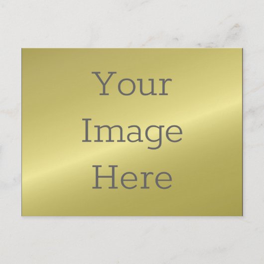 独自のメタリックフェイクアンティーク真鍮を作成 ポストカード (正面)