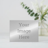 独自のメタリックフェイクシルバーの作成 ポストカード (スタンド正面)